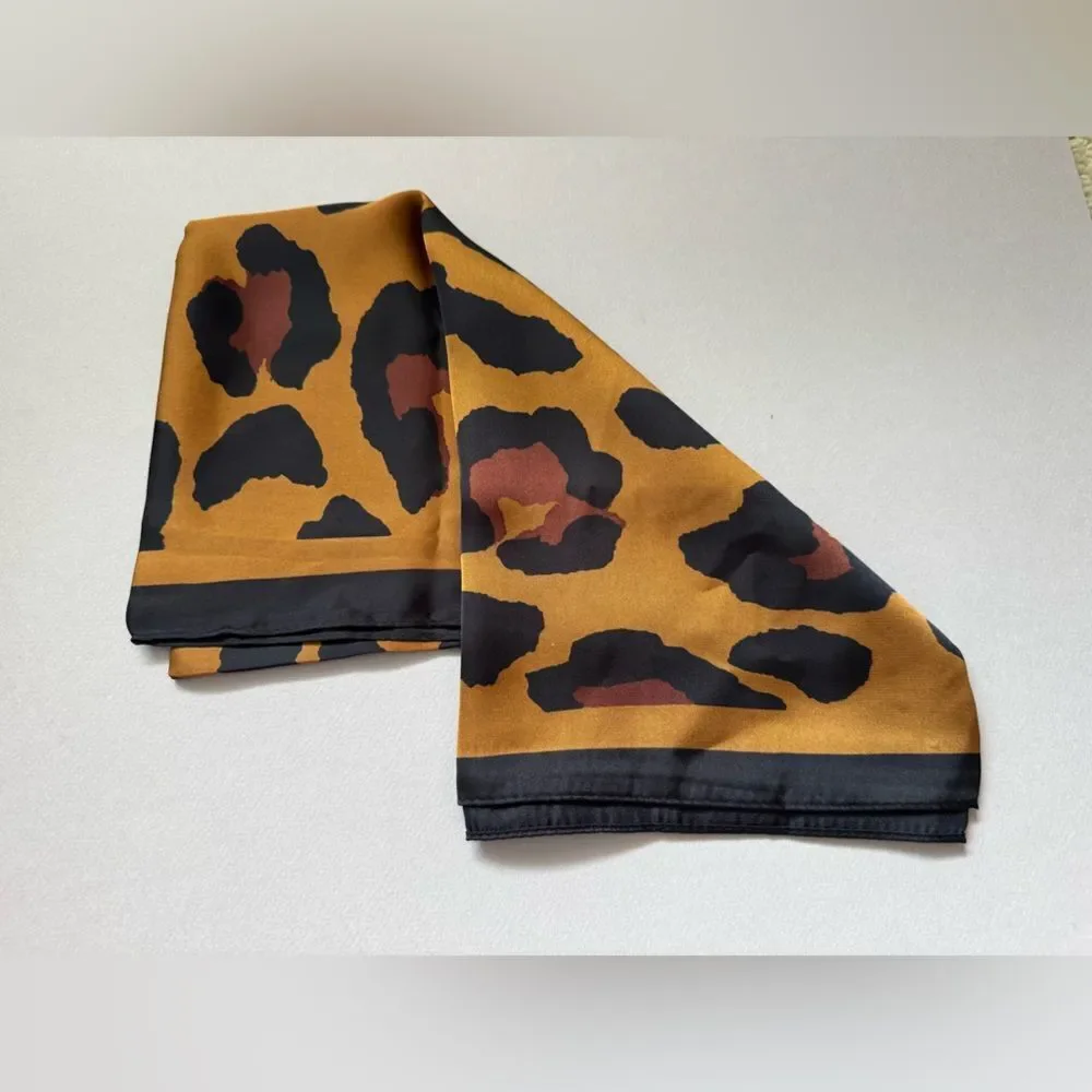 Animal Patterned Scarf N1101